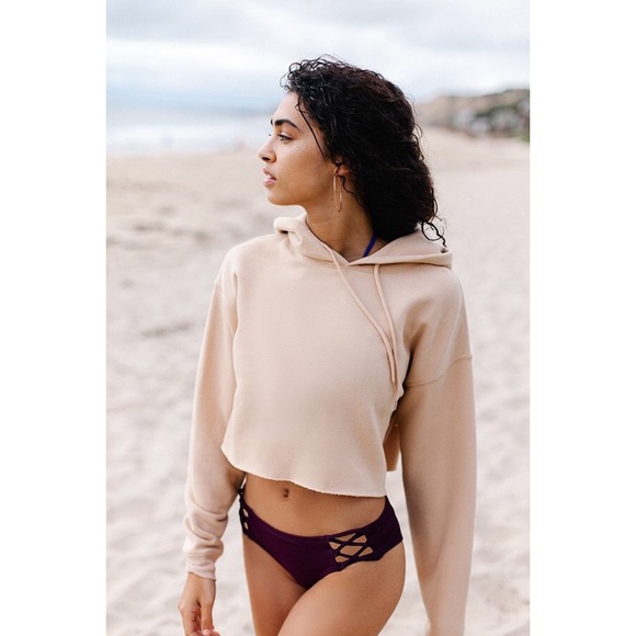 urban outfitters out from under cropped hoodie